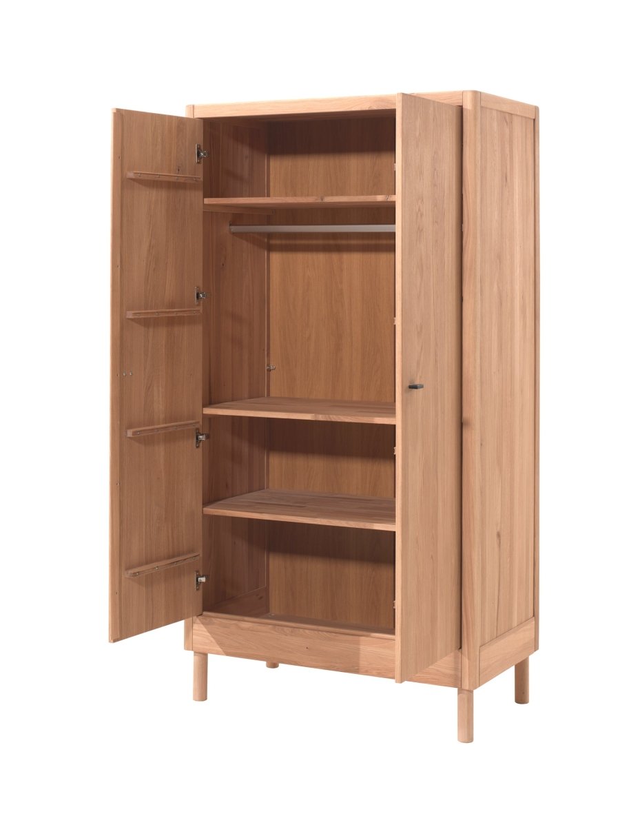 VIPACK-Armoire 2 Portes Forrest – En Chêne