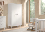 VIPACK-Armoire 2 Portes Forrest – En Hêtre Blanc