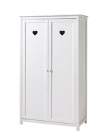 VIPACK-Armoire AMORI 2 Portes Blanc