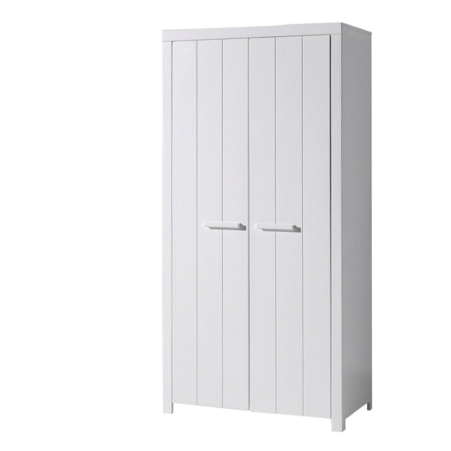 VIPACK-Armoire ERIK 2 Portes Blanc