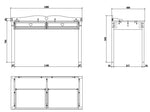 VIPACK-Bureau AMORI Blanc