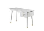 VIPACK-Bureau BILLY Blanc Satiné