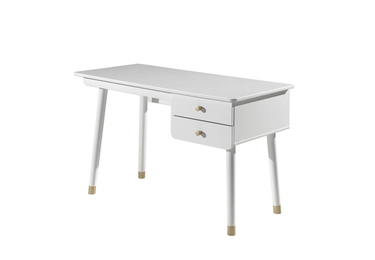 VIPACK-Bureau BILLY Blanc Satiné