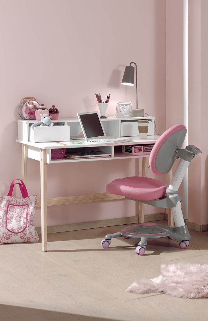 VIPACK-Bureau KIDDY Blanc
