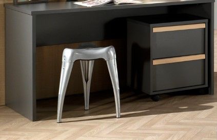VIPACK-Caisson De Bureau LONDON Anthracite