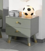 VIPACK-Chevet BILLY Vert Olive
