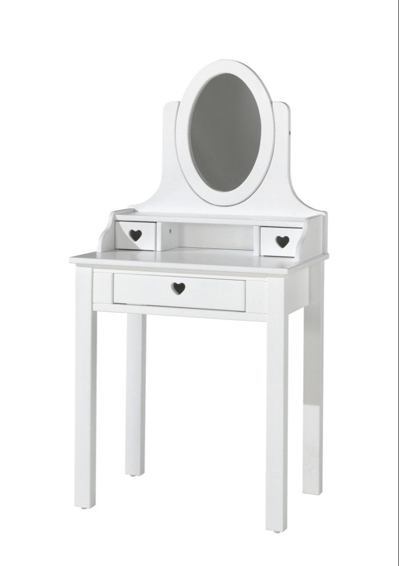 VIPACK-Coiffeuse AMORI Blanc