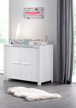 VIPACK-Commode ERIK 2 Portes Blanc