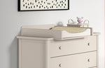 VIPACK-Ensemble Commode À 3 Tiroirs + Plan À Langer Swingo – Argile