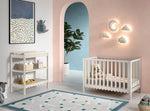 VIPACK-Ensemble Lit Bébé + Table À Langer + Lit Swingo – 60 x 120 Cm – Argile