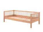 VIPACK-Ensemble Lit Superposé + Lit Banquette + Lit + Pieds De Conversion Forrest – 90 x 200 Cm – En Chêne
