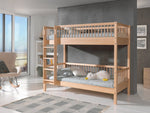 VIPACK-Ensemble Lit Superposé + Lit + Barrière De Sécurité Forrest – 90 x 200 Cm