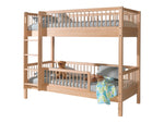 VIPACK-Ensemble Lit Superposé + Lit + Barrière De Sécurité Forrest – 90 x 200 Cm