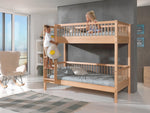 VIPACK-Ensemble Lit Superposé + Lit + Barrière De Sécurité Forrest – 90 x 200 Cm