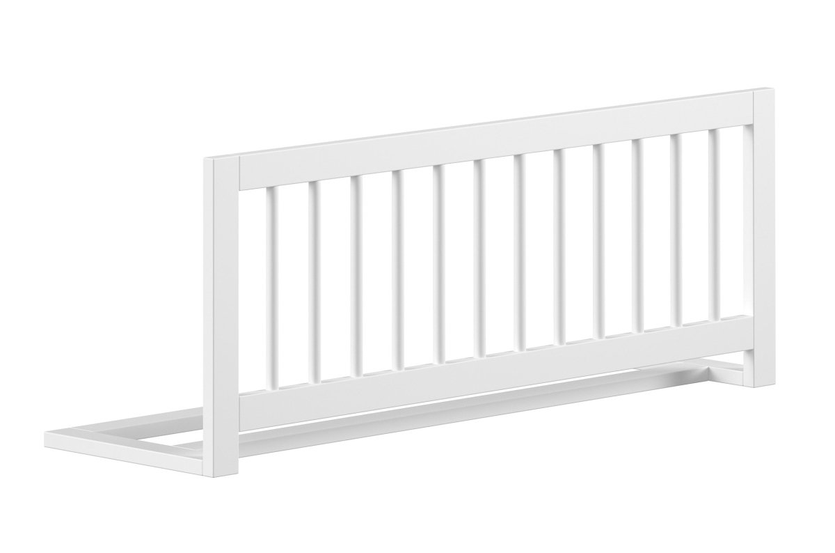 VIPACK-Ensemble Lit Superposé + Lit + Barrière De Sécurité + Tiroir De Rangement Forrest – 90 x 200 Cm – Blanc
