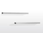 VIPACK-Étagère Murale ROBIN (2 PCS) Blanc