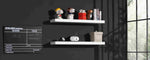 VIPACK-Étagère Murale ROBIN (2 PCS) Blanc