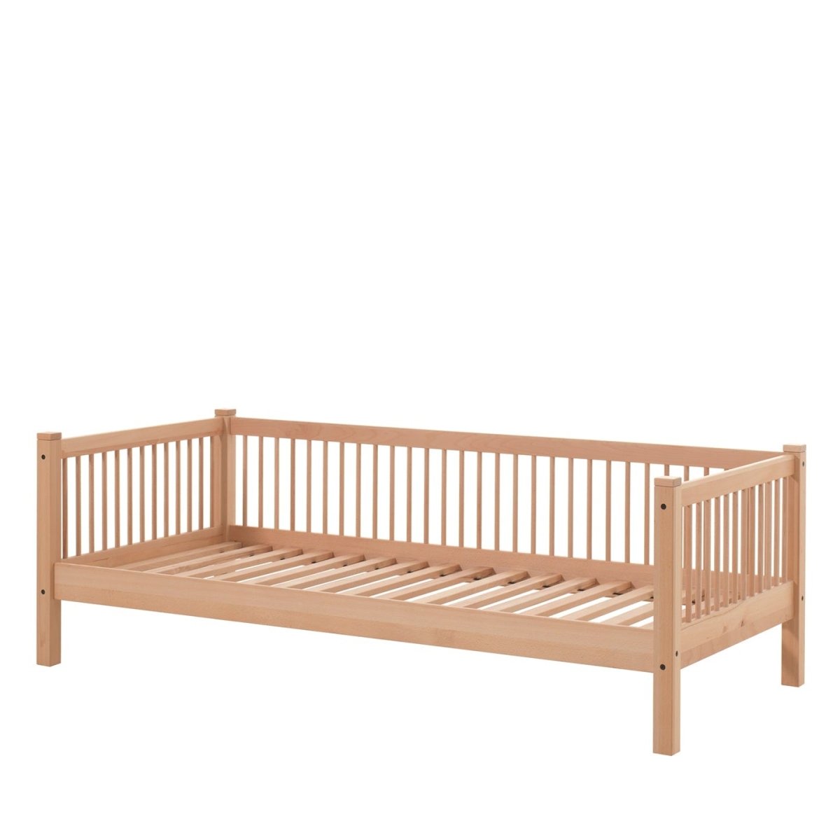 VIPACK-Lit Banquette Forrest – 90 x 200 Cm – En Hêtre Naturel