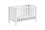 VIPACK-Lit Bébé AMORI 60x120 CM Blanc