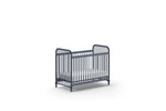 VIPACK-Lit Bébé BRONXX 60x120 cm Bleu Denim