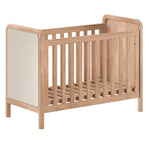 VIPACK-Lit Bébé Woods – 60 x 120 Cm – En Chêne Et Bouclette