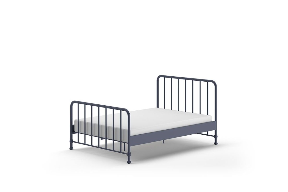 VIPACK-Lit BRONXX 140 X 200 cm Denim Bleu