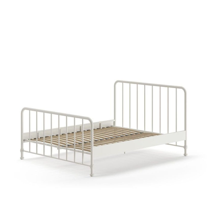 VIPACK-Lit BRONXX 160 X 200 cm Blanc