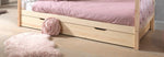 VIPACK-Lit Cabane DALLAS Avec Matelas Assorti 90x200cm
