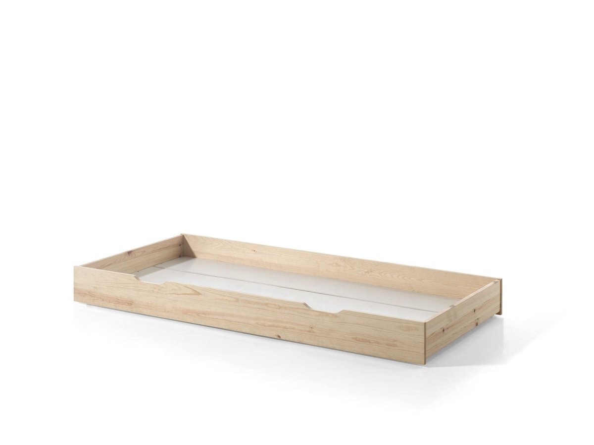 VIPACK-Lit Cabane DALLAS Avec Matelas Assorti 90x200cm