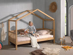 VIPACK-Lit Cabane Forrest – 90 x 200 Cm – En Chêne