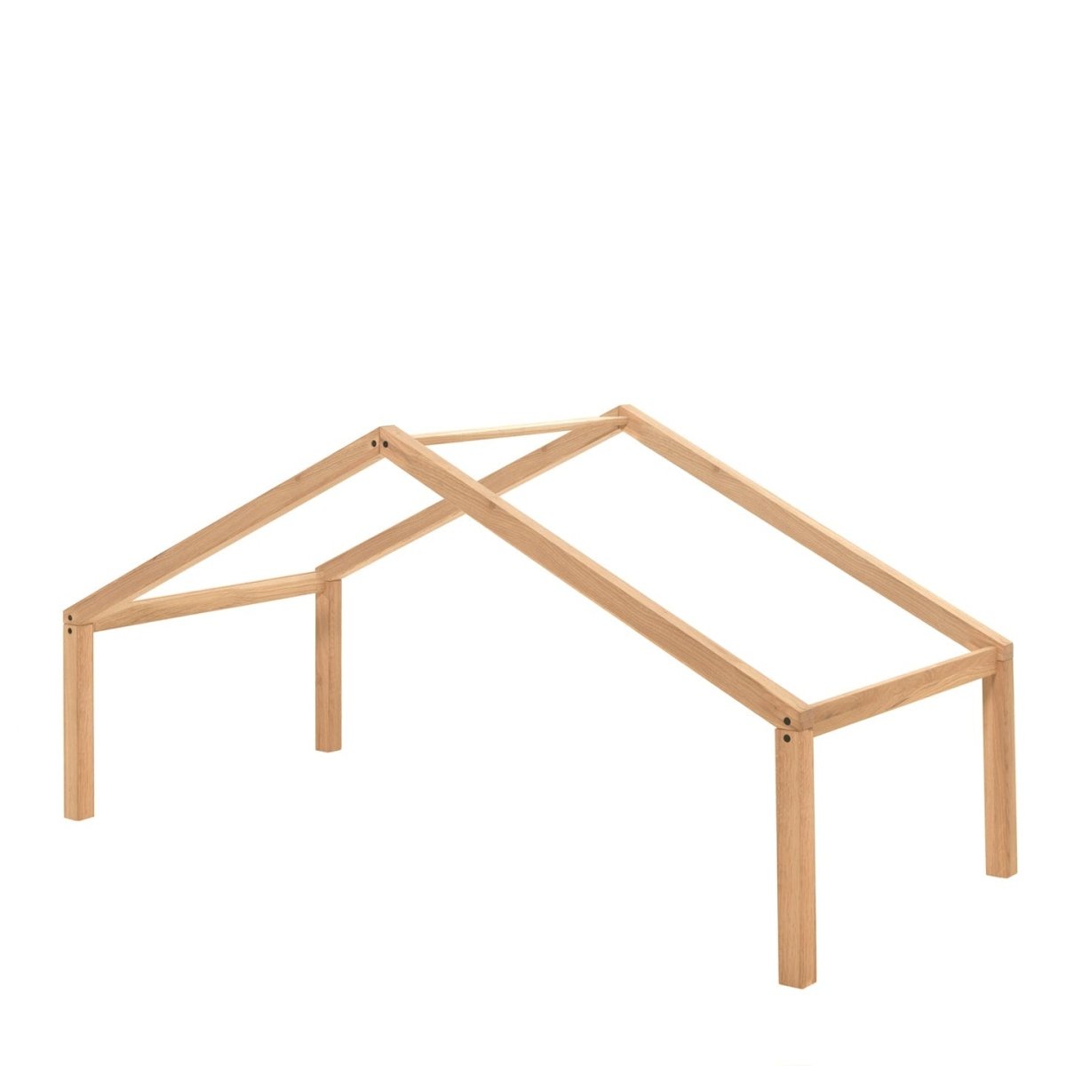 VIPACK-Lit Cabane Forrest – 90 x 200 Cm – En Chêne