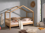 VIPACK-Lit Cabane Forrest – 90 x 200 Cm – En Chêne