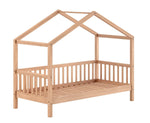 VIPACK-Lit Cabane Seda – 90 x 200 Cm – En Hêtre Naturel