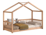 VIPACK-Lit Cabane Seda – 90 x 200 Cm – En Hêtre Naturel