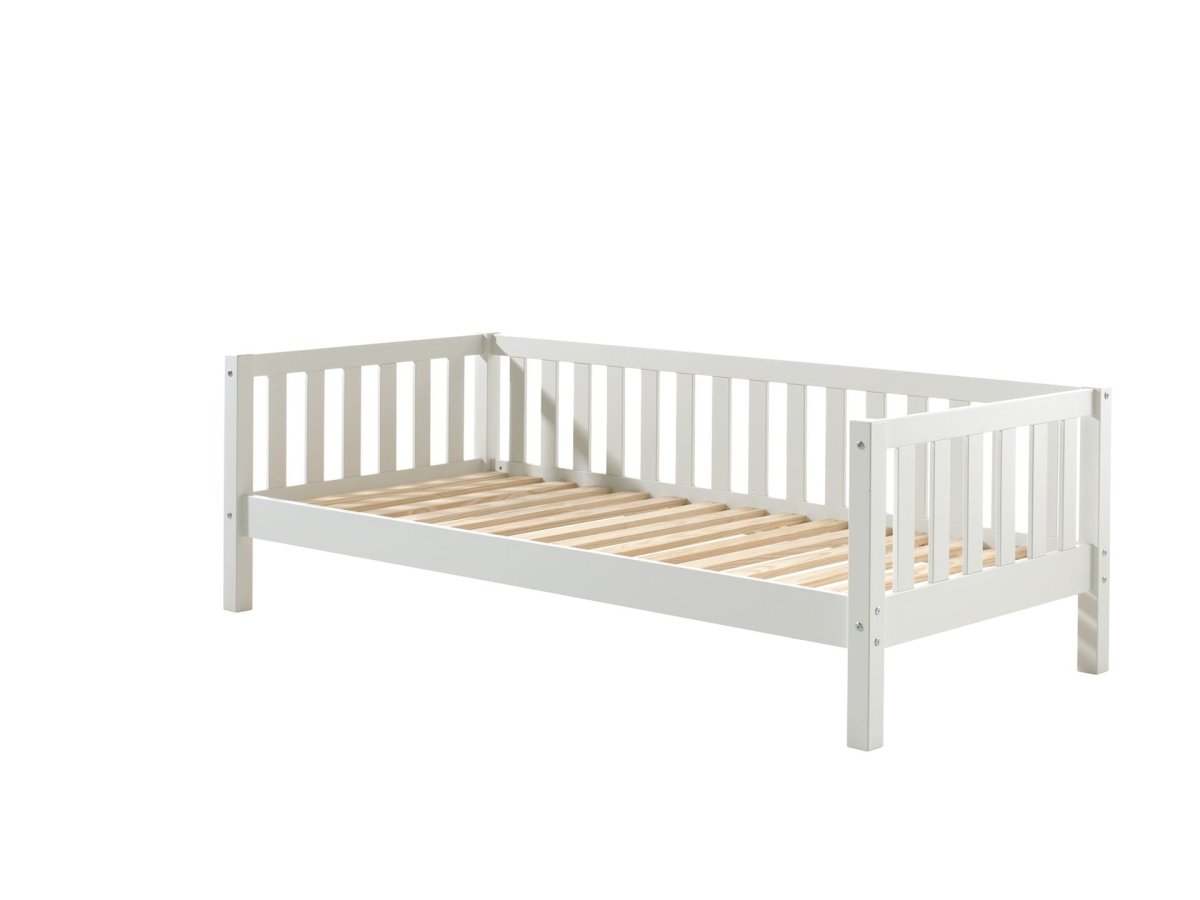 VIPACK-Lit Capitaine (90) FRITZ 90x200 cm Blanc