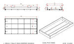 VIPACK-Lit Capitaine (91) FRITZ 90x200 cm Blanc