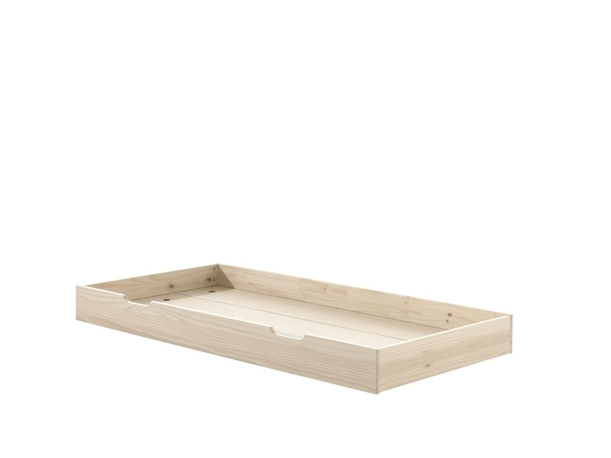 VIPACK-Lit Capitaine (91) FRITZ 90x200 cm Pin Laiteux