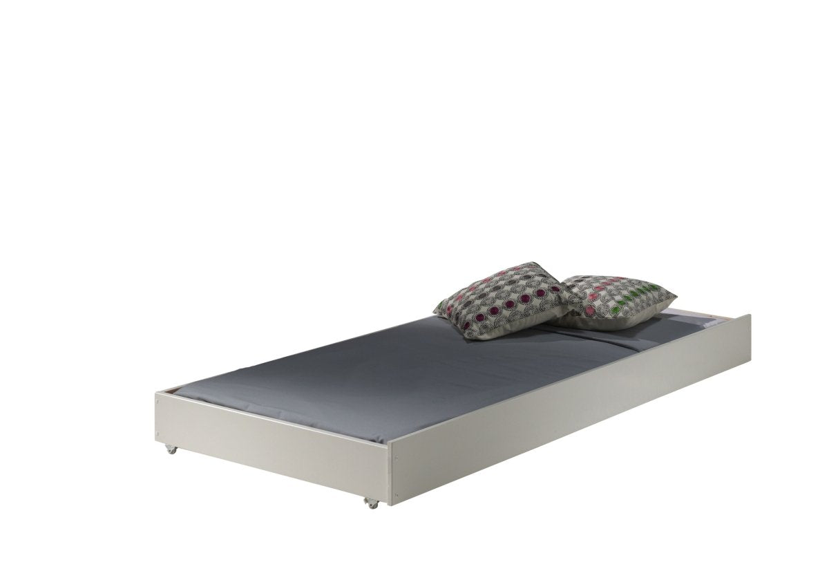 VIPACK-Lit De Famille PINO 140 x 200 cm + 90 x 200 cm Blanc