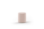 VIPACK-Lit LUNE Stokage 140 X 200 Cm Rose Bouclé