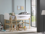 VIPACK-Lit Mi-Hauteur KIDDY 90 X 200 cm Blanc