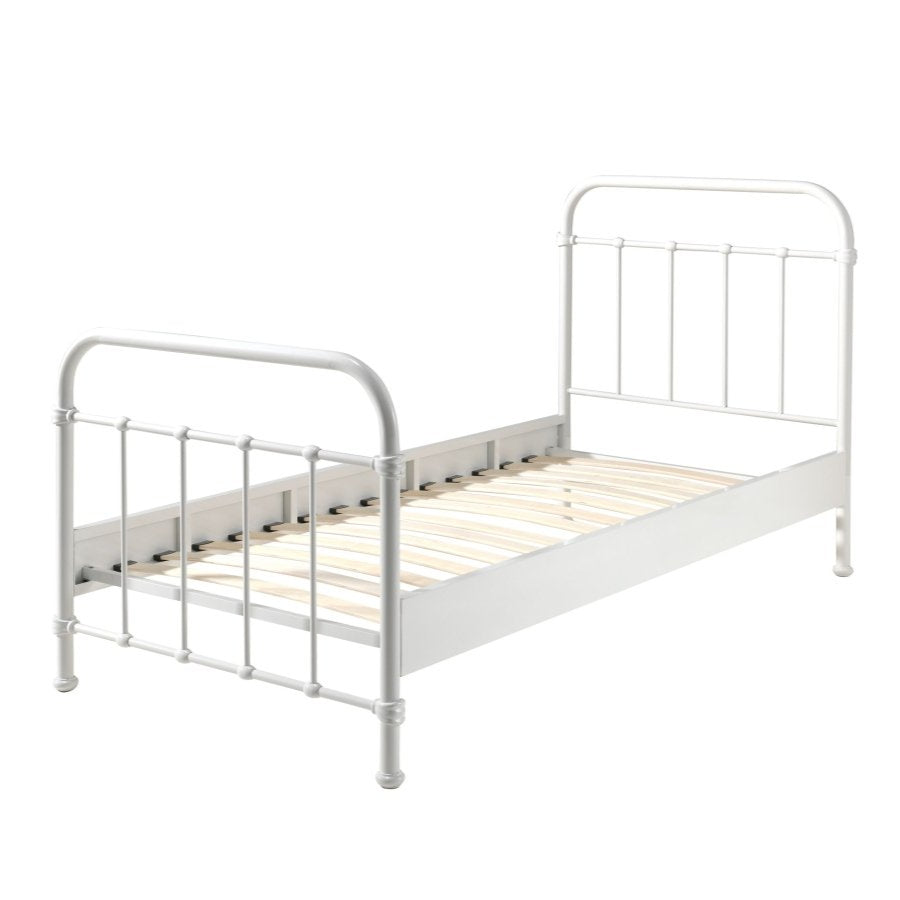 VIPACK-Lit NEW YORK 90 X 200 Cm - Blanc