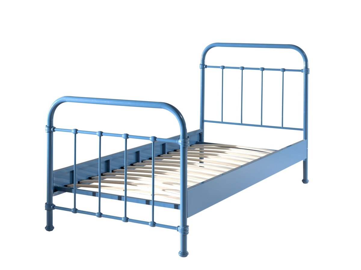 VIPACK-Lit NEW YORK 90 X 200 Cm - Bleu