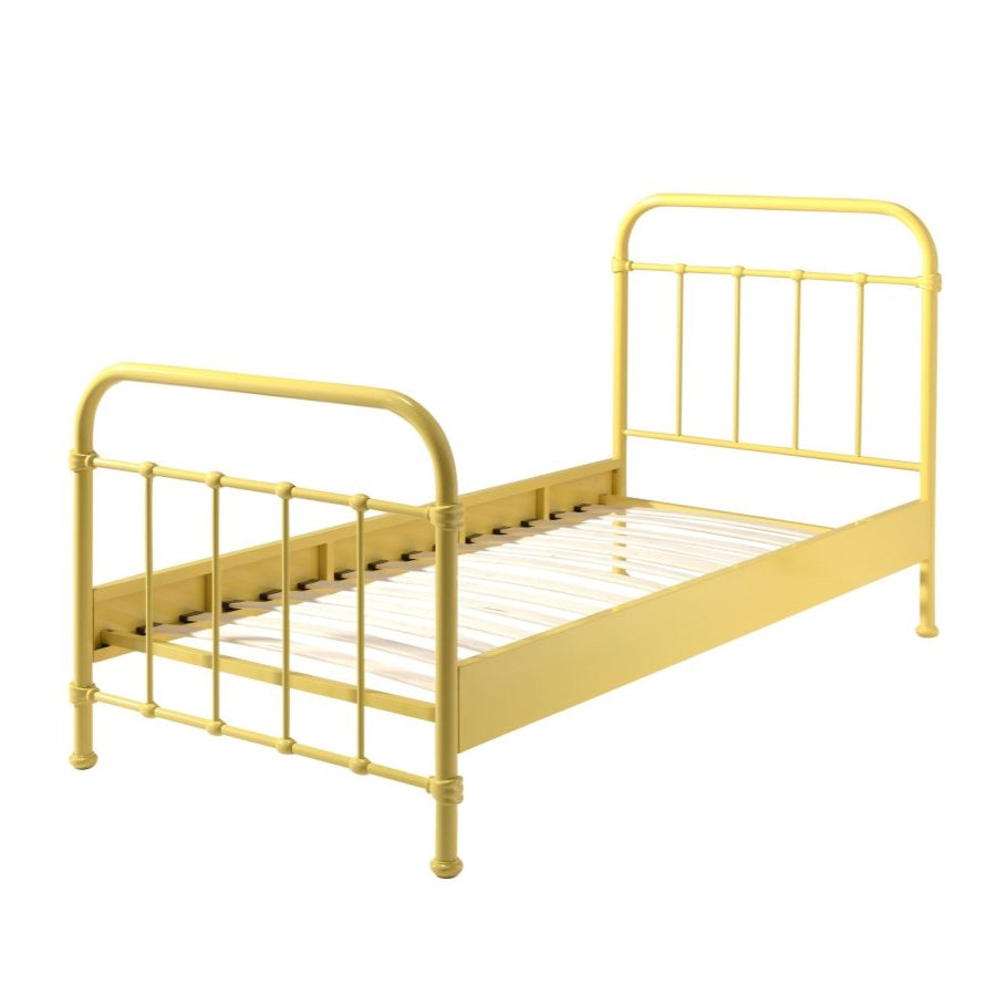 VIPACK-Lit NEW YORK 90 X 200 Cm - Jaune