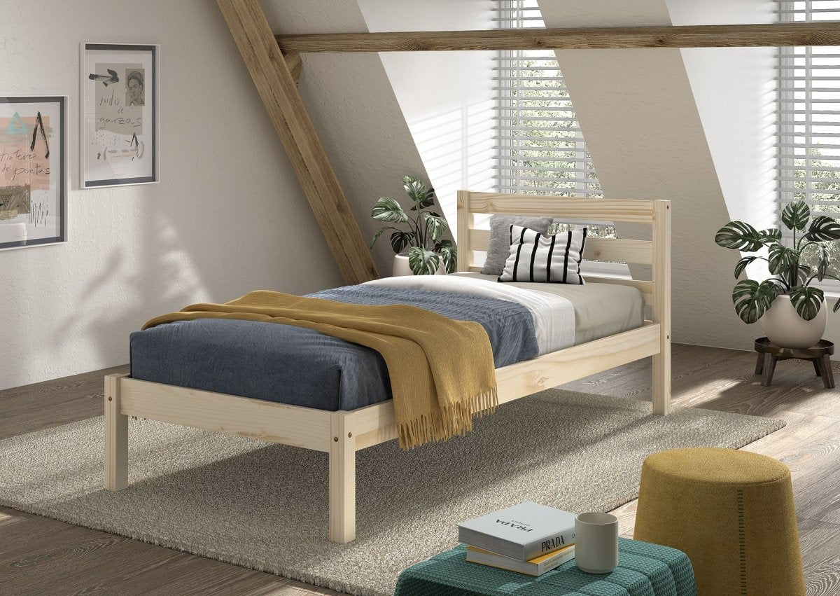 VIPACK-LIT PINO 90 X 200 CM NATUREL