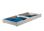 VIPACK-Lit De Famille SCOTT 140 X 200 cm + 90 X 200 cm Blanc