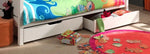VIPACK-Lit De Famille SCOTT 140 X 200 cm + 90 X 200 cm Blanc