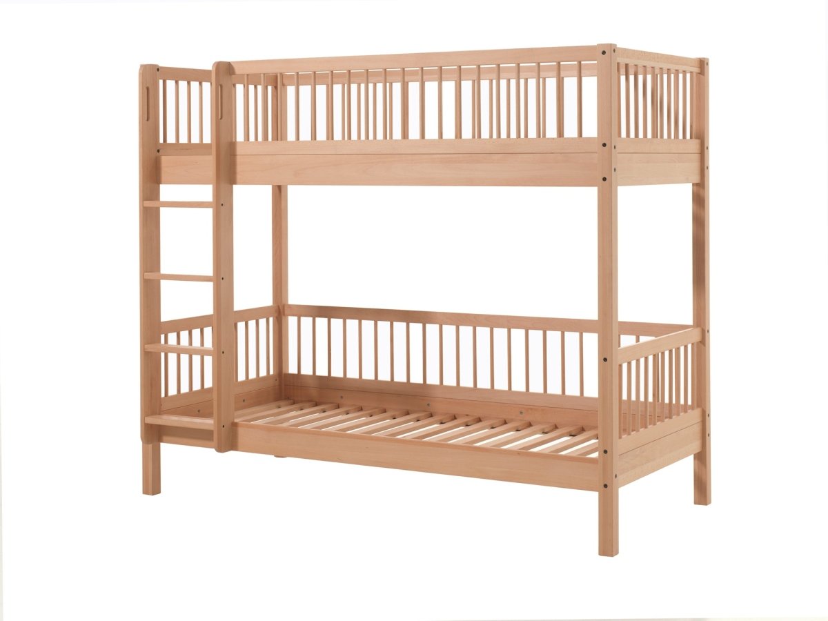 VIPACK-Lit Superposé Forrest – 90 x 200 Cm – En Hêtre Naturel