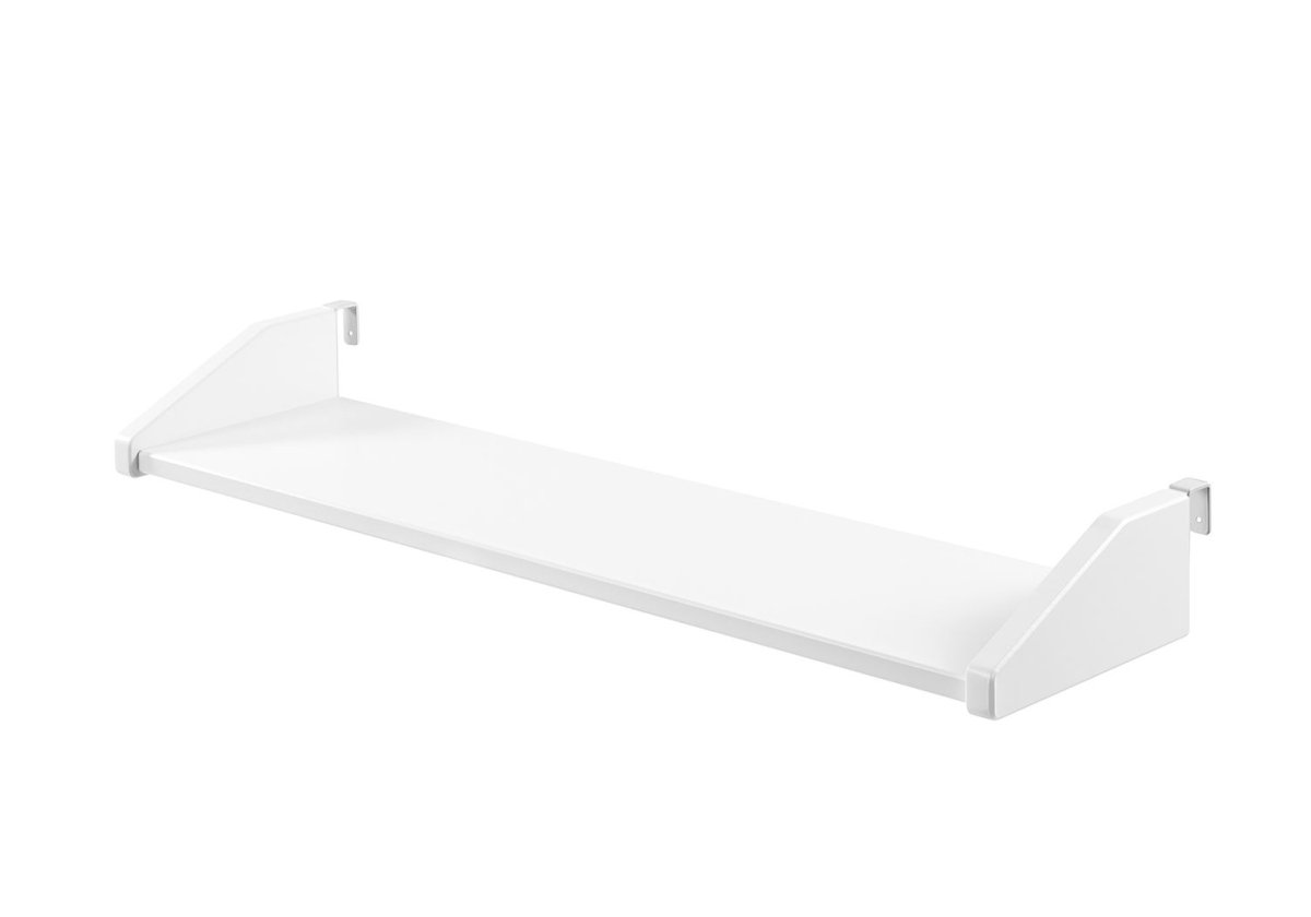 VIPACK-Lit Mi-Hauteur (H 115cm) PINO Avec Échelle 90 X 200 cm Blanc