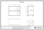 VIPACK-Lit Mezzanine Mi-Hauteur (H 115CM) SCOTT Avec Échelle 90 X 200 cm Blanc