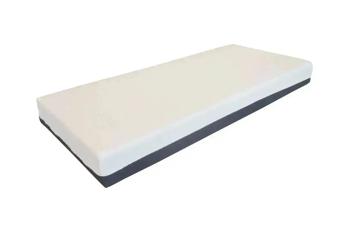 VIPACK-Lit Mezzanine Mi-Hauteur (H 115cm) SCOTT Avec Toboggan 90 X 200 cm Blanc